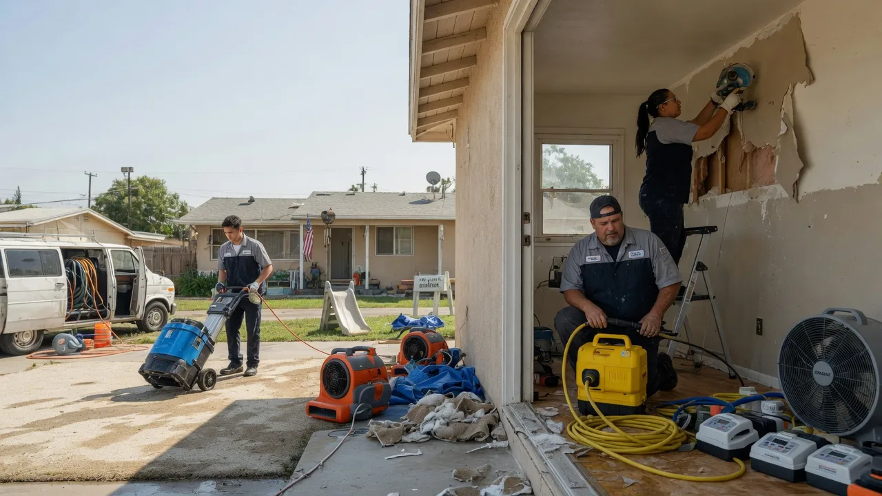 Water Damage Restoration in Barnesville, PA near me